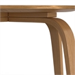 Payton  34 inch Wide Round Contemporary Coffee Table in Natural