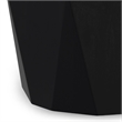 Judson 15inch Wide Solid Mango Contemporary End Table in Black & Fully Assembled