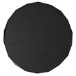 Judson 15inch Wide Solid Mango Contemporary End Table in Black & Fully Assembled