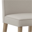 Bartow/Watkins Modern 7 PC Dining Set in Natural Woven Polyester & 72