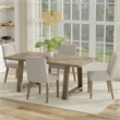 Bartow & Whitley 5-Piece Dining Set in Gray
