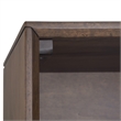 Banting 30W 4 Shelf Bookcase with Drawers (Set of 2) in Walnut Brown