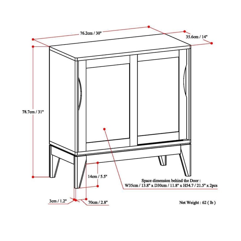 Harper SOLID HARDWOOD 30