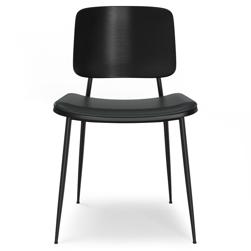 Hayley & Hunter 5-Piece Dining Set in Black