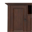 Amherst 72 inch Wide Solid Wood Transitional TV Stand in Russet Brown