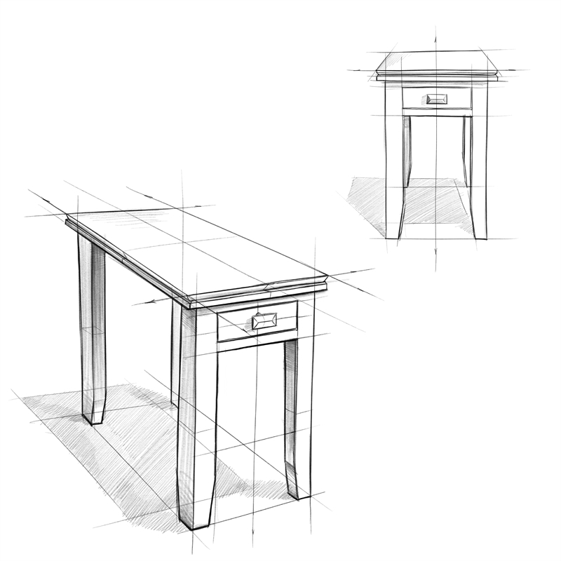 artisan 14&quot solid wood transitional narrow side table in russet brown (setof 2)