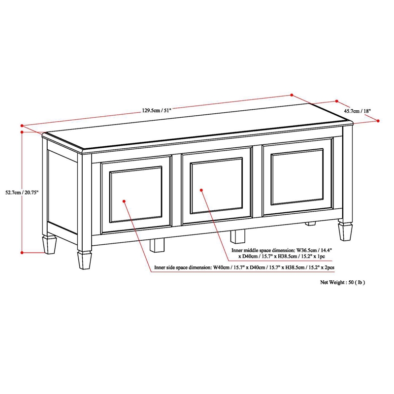 Connaught Solid Wood 51