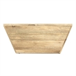 Abba 36 inch Wide Solid Mango Modern Lift Top Coffee Table in Natural