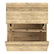 Abba 36 inch Wide Solid Mango Modern Lift Top Coffee Table in Natural