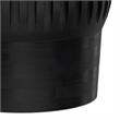 Lyall 16 inch Wide Solid Mango Contemporary End Table in Black& Assembled