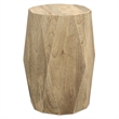 Judson 15 inch Wide Solid Mango Contemporary End Table in Natural & Assembled