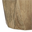 Judson 15 inch Wide Solid Mango Contemporary End Table in Natural & Assembled