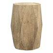 Judson 15 inch Wide Solid Mango Contemporary End Table in Natural & Assembled