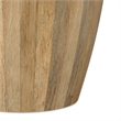 Elmbrook 21 inch Wide Solid Mango Modern End Table in Natural& Assembled