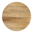 Elmbrook 21 inch Wide Solid Mango Modern End Table in Natural& Assembled