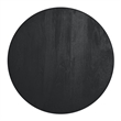 Elmbrook 21 inch Wide Solid Mango Modern End Table in Black& Assembled