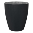Elmbrook 21 inch Wide Solid Mango Modern End Table in Black& Assembled