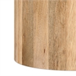 Millbury 20 inch Wide Solid Mango Contemporary End Table in Natural& Assembled