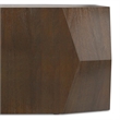 Eisley 39 inch Wide Acacia Wood Contemporary Coffee Table in Walnut & Assembled