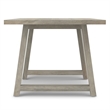Whitley 72 inch Wide Solid Mango Farmhouse Dining Table in White Wash