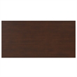 Warm Shaker Solid Wood 48 inch Wide Transitional Coffee Table in Russet Brown