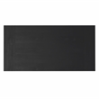 Whitley 72 inch Wide Solid Mango Farmhouse Dining Table in Black