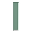 Amherst 30 inch x 70 inch Solid Wood Transitional 5 Shelf Bookcase in Sage Green