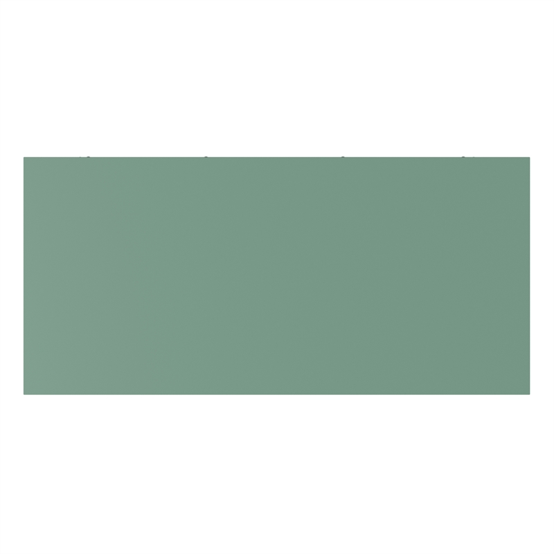 Amherst 30 inch x 70 inch Solid Wood Transitional 5 Shelf Bookcase in Sage Green