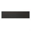 Amherst 64 inch Wide Solid Wood Transitional 4 Shelf Low Bookcase in Hickory Brown