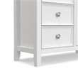 Amherst 37 inch Wide Solid Wood Transitional Medium Storage Cabinet in White