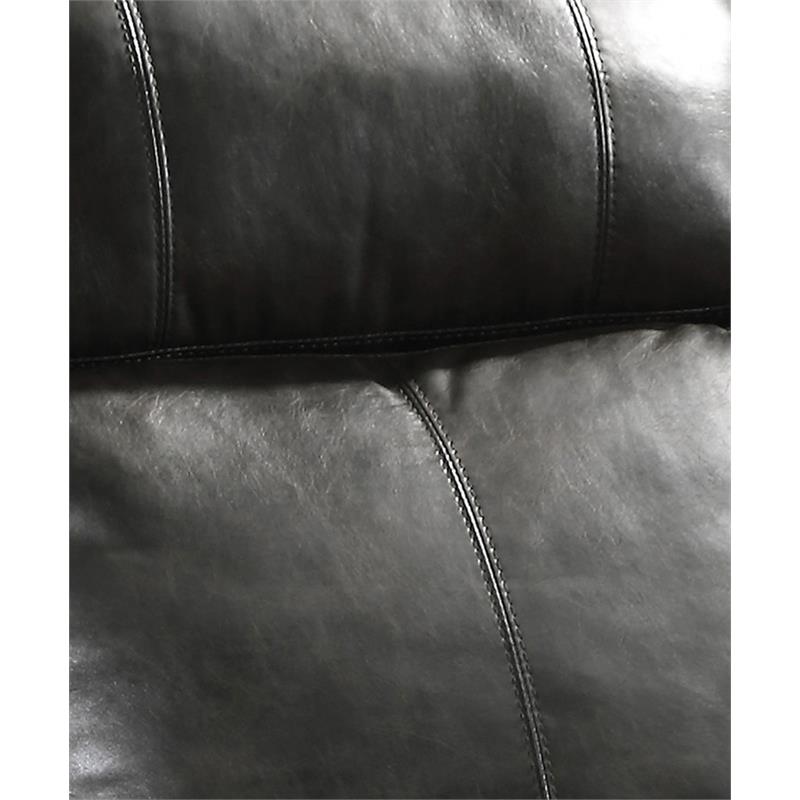 ACME Ricardo Faux Leather Tufted Upholstered Recliner with Power Lift in Brown