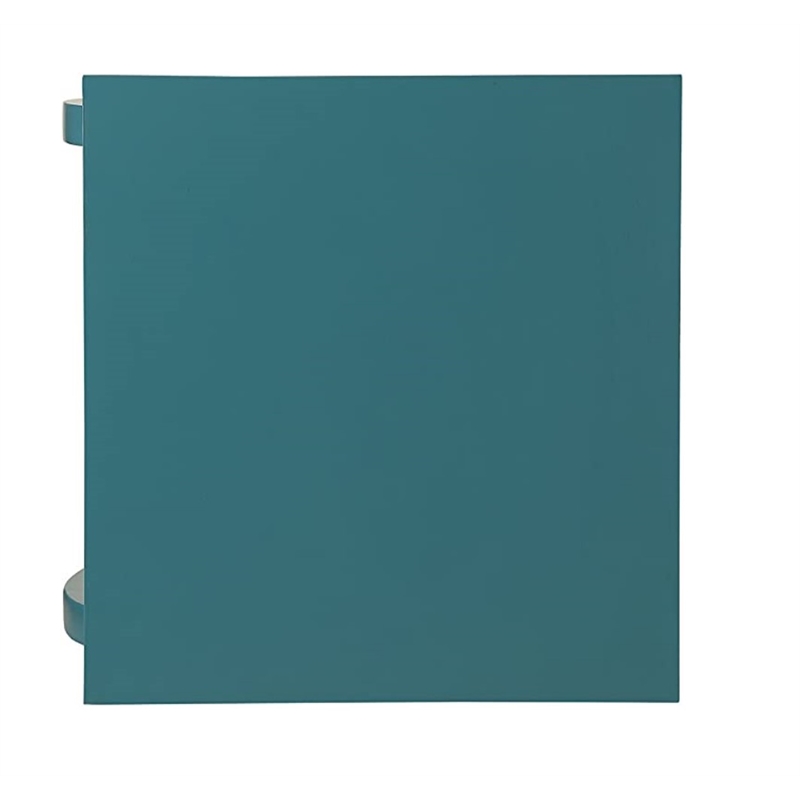 ACME Becci Wood End Table in Teal
