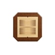 ACME Bishop 1-Drawer Wooden Game Table in Cherry