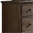 ACME Baudouin 9 Drawer Wooden Dresser in Weathered Oak