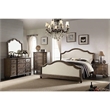 ACME Baudouin 9 Drawer Wooden Dresser in Weathered Oak