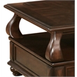 ACME Amado Rectangular 4-Drawer Wooden Coffee Table with Open Shelf in Walnut