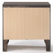 ACME Ireland 2 Drawer Nightstand in Gray Oak
