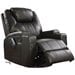 Black Faux Leather
