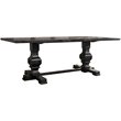 ACME Morland Trestle Dining Table in Vintage Black