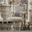 ACME Picardy Accent Chair with Pillow in Antique Pearl