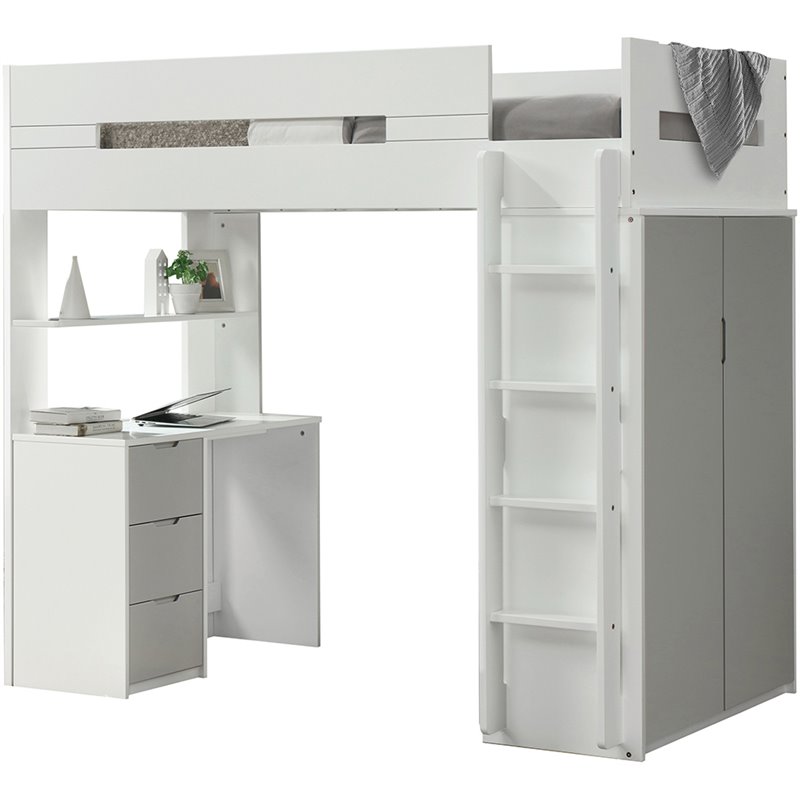 White & Gray