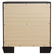 ACME Lyndon Square 2 Drawers Nightstand in Weathered Gray Grain