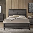 ACME Valdemar Queen Bed in Weathered Gray