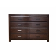ACME Oberreit Wood 8-Drawers Bedroom Dresser in Walnut