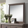 ACME Lyndon Mirror in Weathered Gray Grain