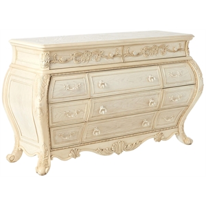 ACME Ragenardus 11 Drawers Dresser in Antique White