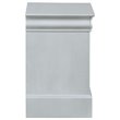 ACME Louis Philippe Nightstand in Platinum