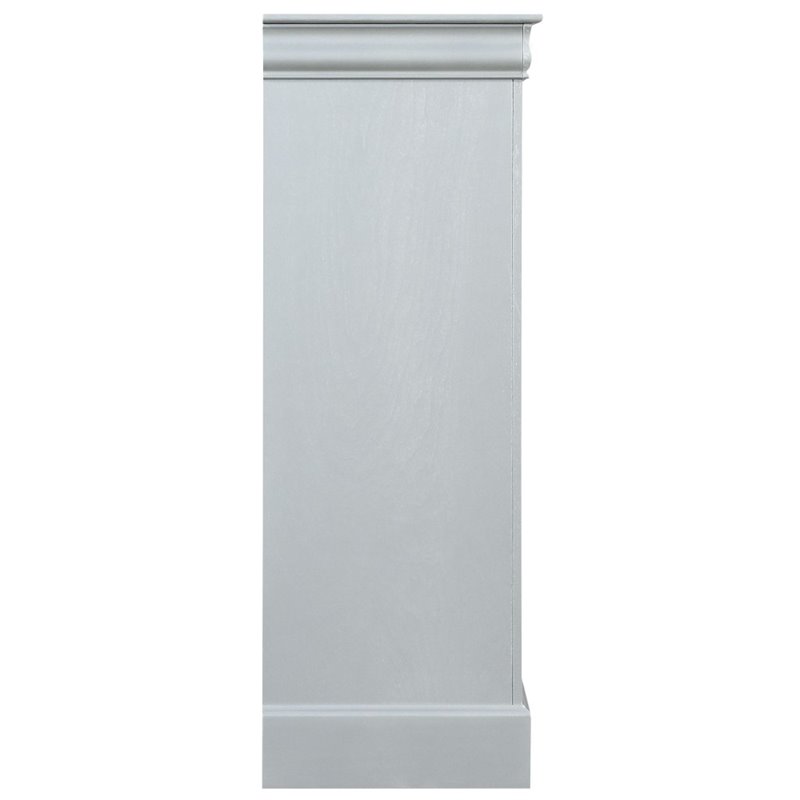 ACME Louis Philippe Chest in Platinum