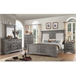ACME Artesia Square Wooden Dresser Mirror in Salvaged Natural