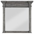 ACME Artesia Square Wooden Dresser Mirror in Salvaged Natural